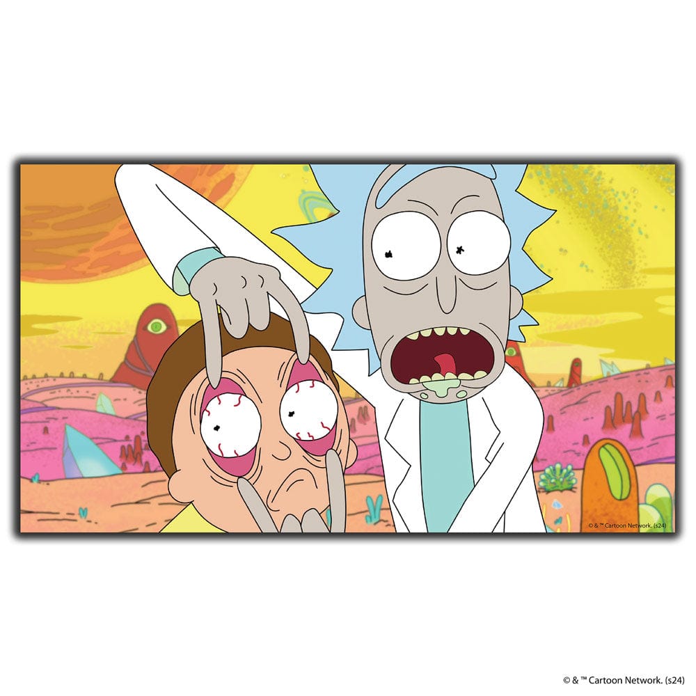 Animal Jigsaw Puzzle > Wooden Jigsaw Puzzle > Jigsaw Puzzle Rick and Morty Look At That - Wooden Jigsaw Puzzle