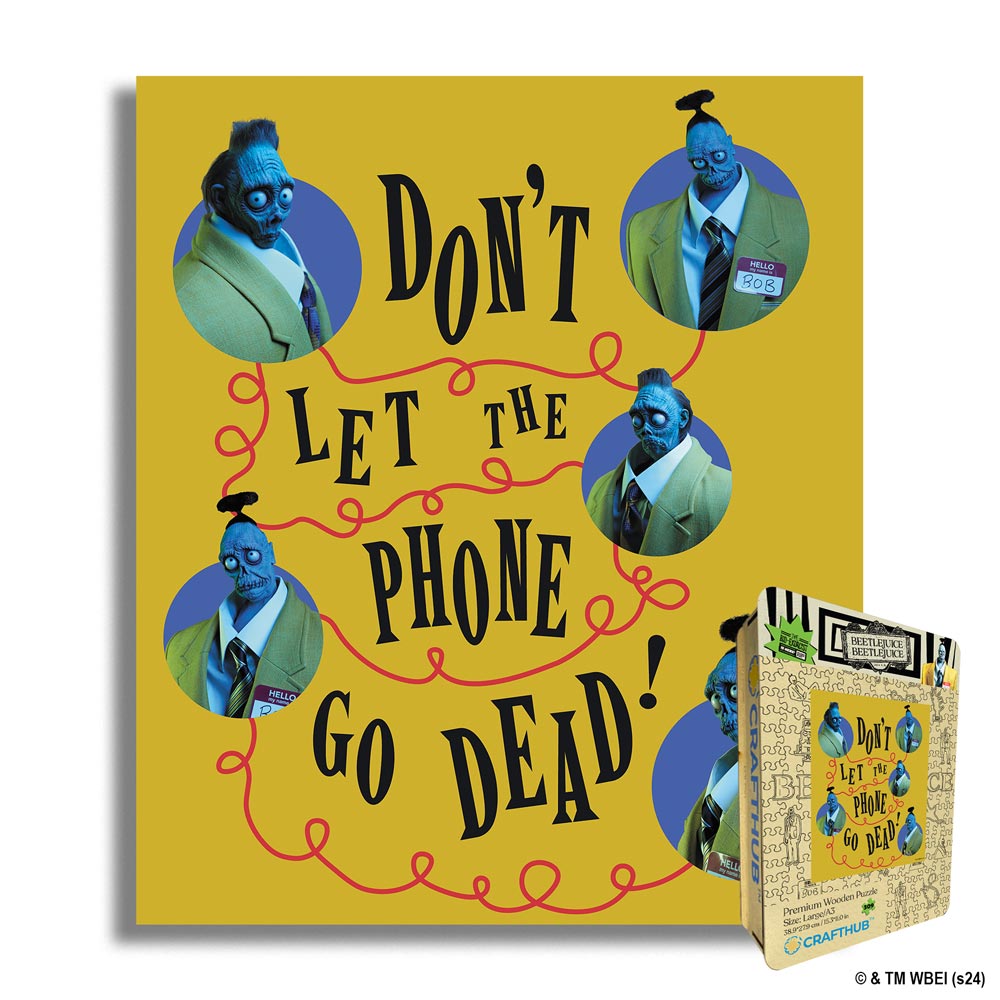 Dont Let The Phone Go Dead - puslespil af træ