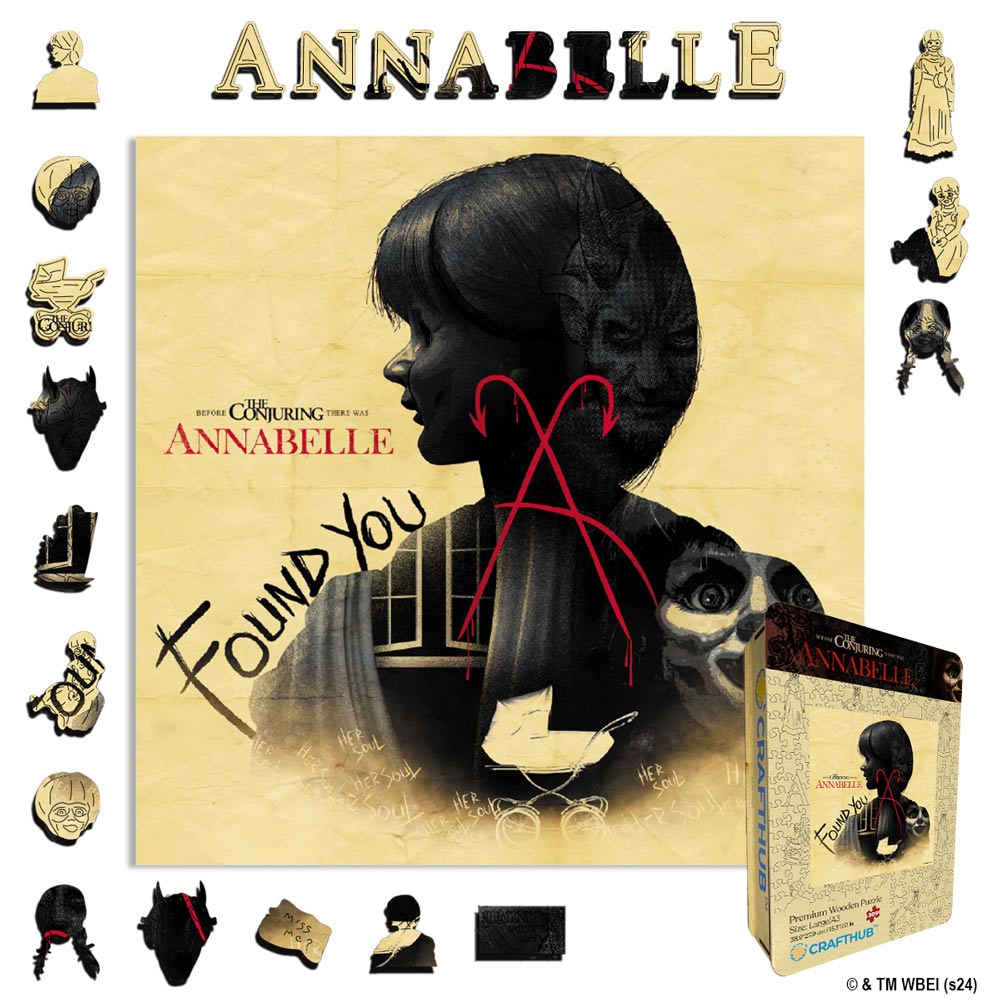 Annabelle Found You - puslespil af træ