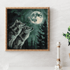 Moonlit Wolf Pair - Diamond Painting Kit