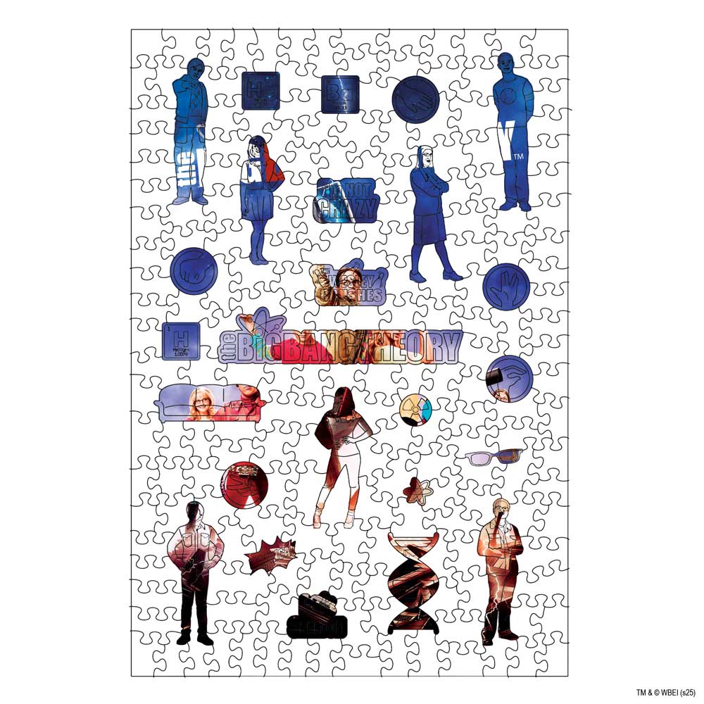 Animal Jigsaw Puzzle > Wooden Jigsaw Puzzle > Jigsaw Puzzle The Big Bang Theory - Wooden Jigsaw Puzzle