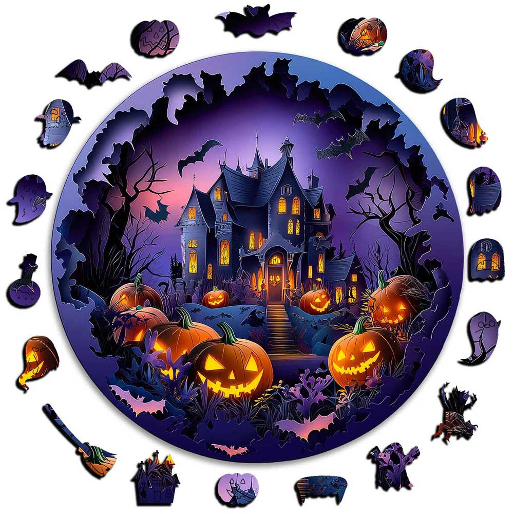 A5 Spooky Castle - Jigsaw Puzzle