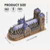 Notre Dame De Paris Church 3D Metal Puzzle