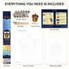 Animal Jigsaw Puzzle > Wooden Jigsaw Puzzle > Jigsaw Puzzle 40x50cm Gryffindor Crest - Paint By Numbers Kits