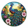 Animal Jigsaw Puzzle > Wooden Jigsaw Puzzle > Jigsaw Puzzle Blossom Peacock - Jigsaw Puzzle