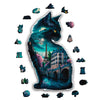 Animal Jigsaw Puzzle > Wooden Jigsaw Puzzle > Jigsaw Puzzle A5 Parisian Cat - Jigsaw Puzzle