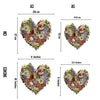 Animal Jigsaw Puzzle > Wooden Jigsaw Puzzle > Jigsaw Puzzle Blooming Heart - Jigsaw Puzzle