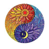 A5 Flower Yin Yang - Jigsaw Puzzle