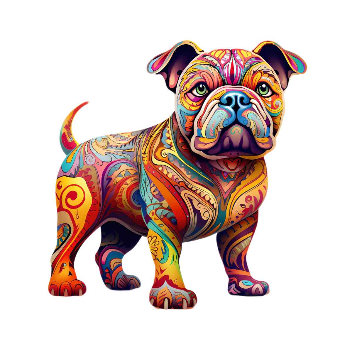 Animal Jigsaw Puzzle > Wooden Jigsaw Puzzle > Jigsaw Puzzle A3 Bull Dog - Jigsaw Puzzle