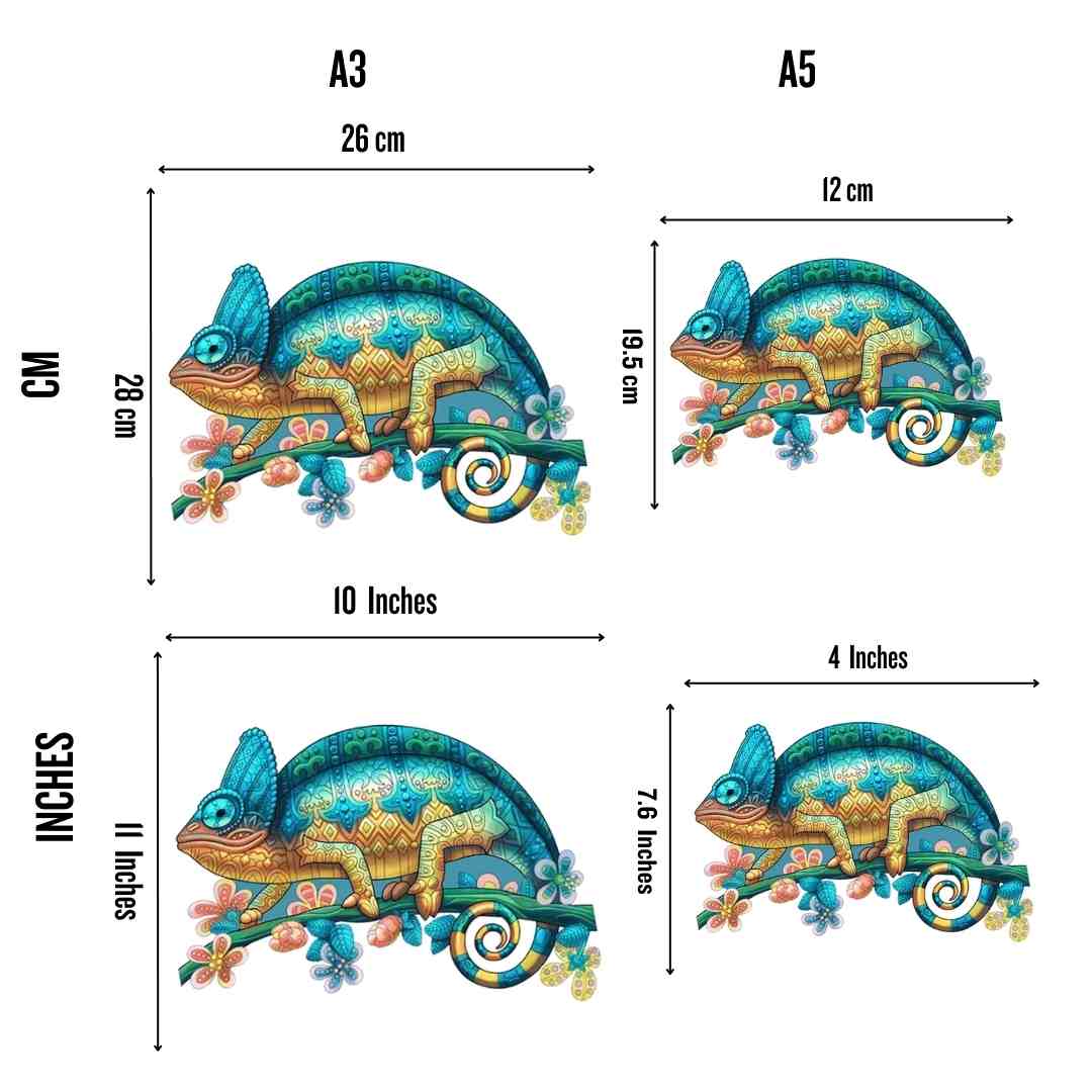 Chameleon - Jigsaw Puzzle