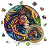 Animal Jigsaw Puzzle > Wooden Jigsaw Puzzle > Jigsaw Puzzle A3+Wooden Box Fiery Lion - Jigsaw Puzzle