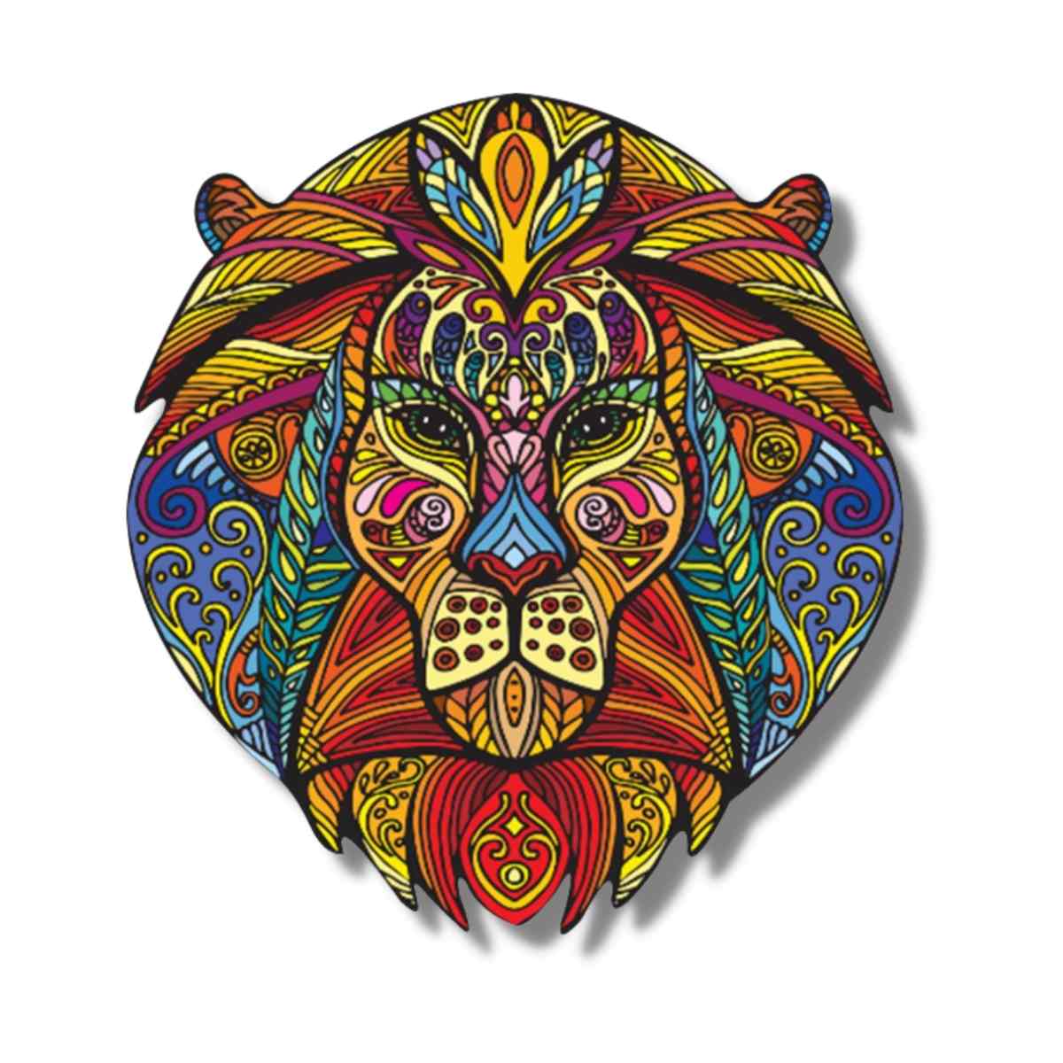 A5 Rainbow Lion - Jigsaw Puzzle