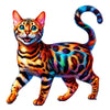 Animal Jigsaw Puzzle > Wooden Jigsaw Puzzle > Jigsaw Puzzle Bengal Cat - Jigsaw Puzzle