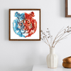 Quilling Art Filigree Painting Kit - Tiger