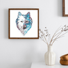 Quilling Art Filigree Painting Kit - Snow Wolf