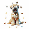 Animal Jigsaw Puzzle > Wooden Jigsaw Puzzle > Jigsaw Puzzle Wheaten Terrier Dog - Jigsaw Puzzle