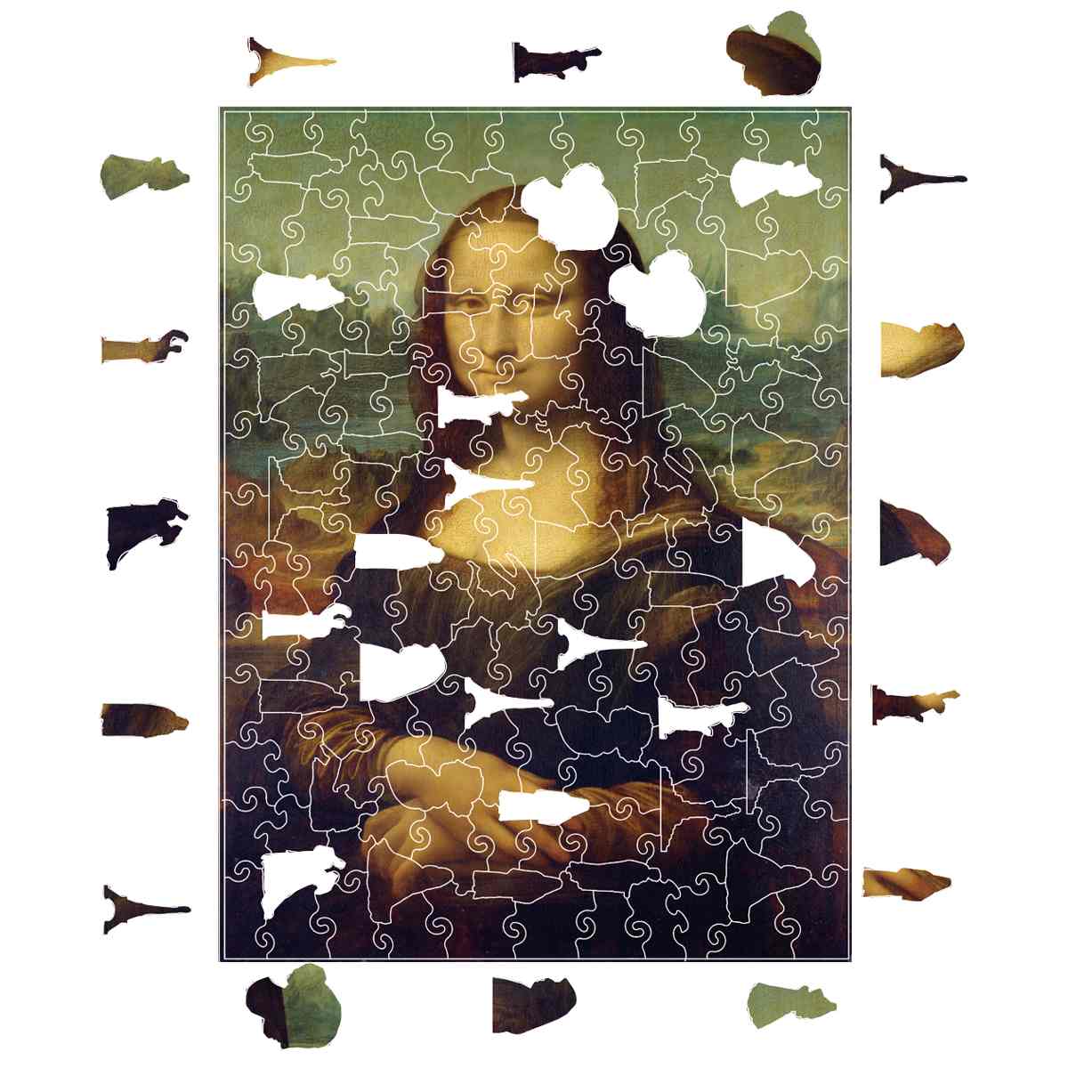 Mona Lisa - Jigsaw Puzzle