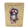 Animal Jigsaw Puzzle > Wooden Jigsaw Puzzle > Jigsaw Puzzle A3+Wooden Box Shih Tzu Dog - Jigsaw Puzzle