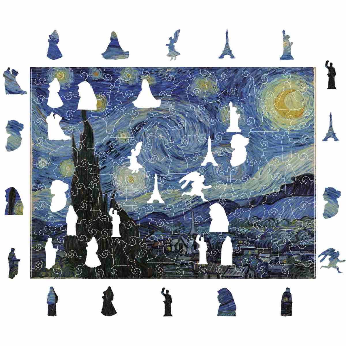 The Starry Night - Jigsaw Puzzle